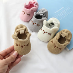 Knitted Wool Animal Baby Shoes