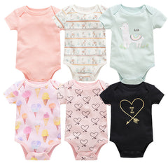 Baby Clothes 6-Piece Cotton Summer Set