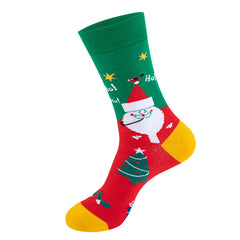 Creative Christmas Snowman Cartoon Socks
