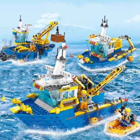 Marine Ship Building Blocks