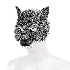Halloween Wolf Half Mask