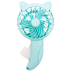 Lovely Cat Hand Press Mini Fan