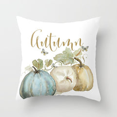 Autumn Pumpkin Pillow Cushion Cover
