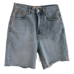 Summer Breeze Loose-Fit Denim Shorts