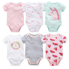 Baby Clothes 6-Piece Cotton Summer Set