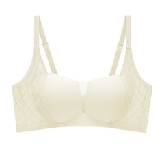 3D Velvet Thin Jelly Bra with Soft Support
