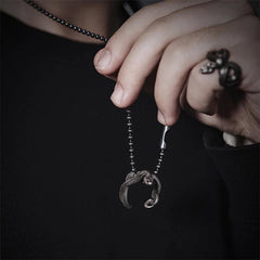 Sleek Open-Style Snake Ring