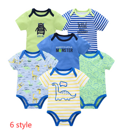 Baby Clothes 6-Piece Cotton Summer Set