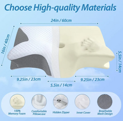 Butterfly Embrace Neck Pillow