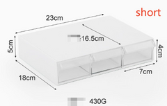 Under Desk Organizer w/ Multi-grid Storage