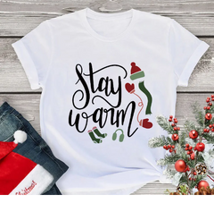 Festive Graffiti Christmas Tee