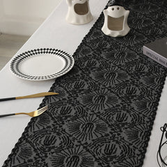Day of the Dead Lace Table Flag Decoration