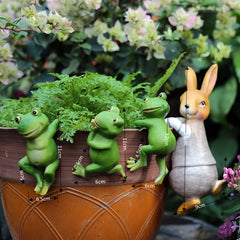 Resin Ornaments Garden Flowerpot Decoration