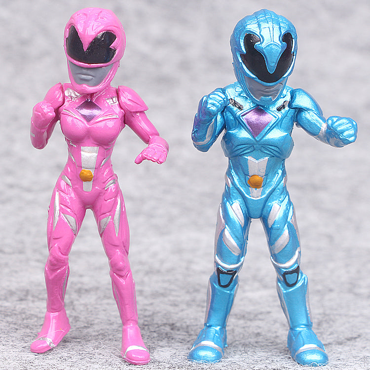 Dino Mech Power Ranger Action Figures Set