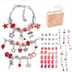 Kids' Ocean-Themed Charm Bracelet Set