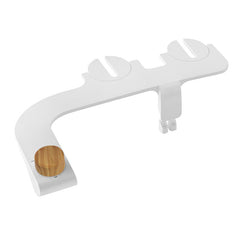 Ultra-Thin Battery-Free Bidet w/ Dual Nozzles