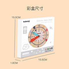 Wooden Play Clock for Early Learning