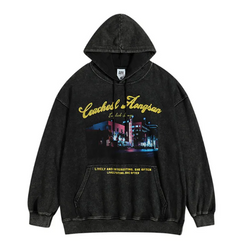 Retro Romance Couples' Hoodies