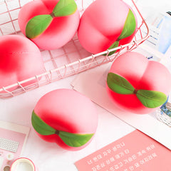 Stress Relief Peach Toy w/ Slow Rebound
