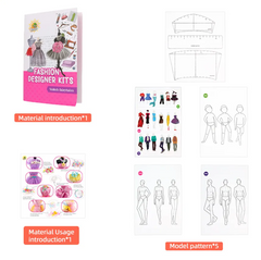 Children's Clothing Design Sewing Kit