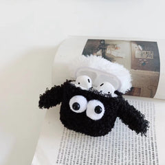 Cute Shaun Plush Case for AirPods Pro 2 & 3