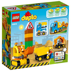 LEGO DUPLO Truck & Excavator Building Blocks Sets
