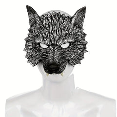 Halloween Wolf Half Mask