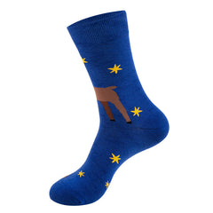 Creative Christmas Snowman Cartoon Socks