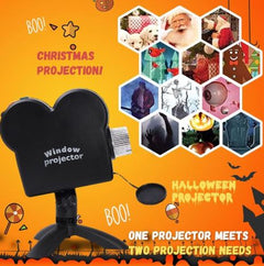 Halloween Christmas Window Projector