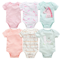 Baby Clothes 6-Piece Cotton Summer Set