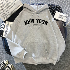 NYC Chic Velvet Autumn Hoodies