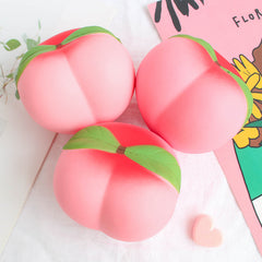 Stress Relief Peach Toy w/ Slow Rebound