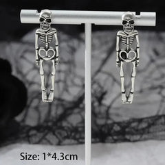 Halloween Spooky Skeleton Earrings