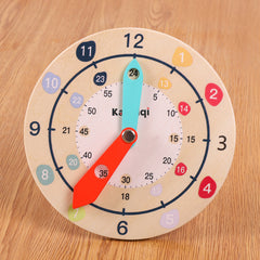 Wooden Play Clock for Early Learning
