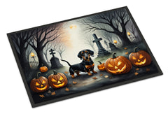 Halloween Dachshund Doormat