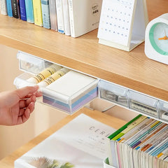Under Desk Organizer w/ Multi-grid Storage