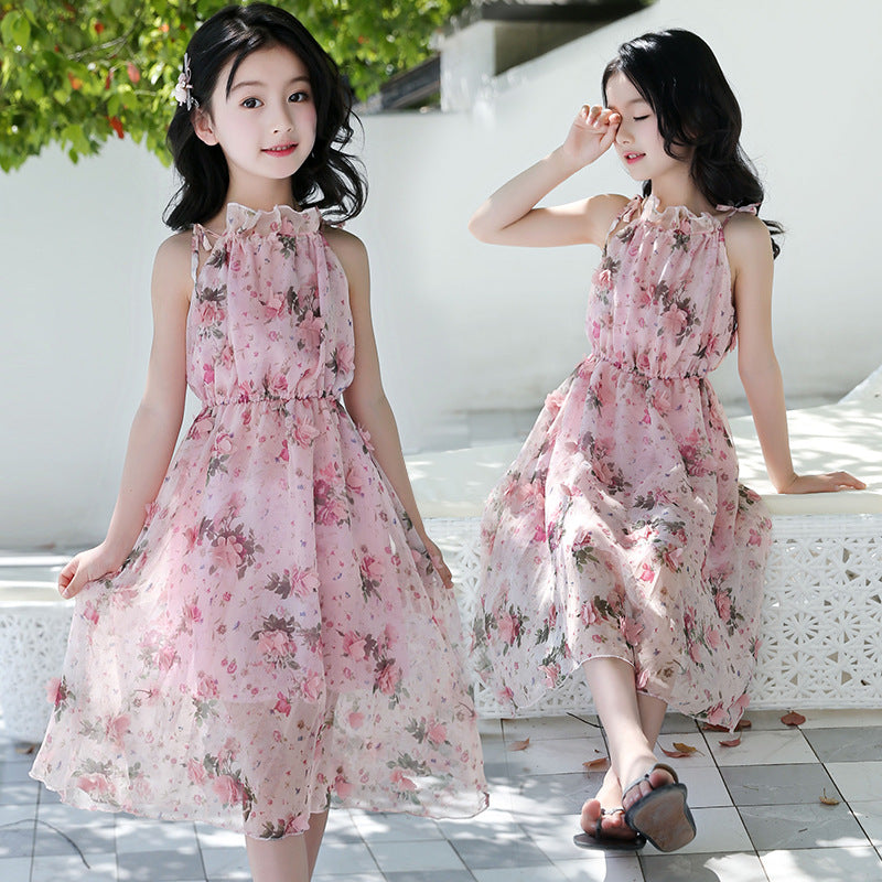 Floral Beach Maxi Dress