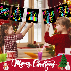 Kids' Scratching Painting Paper