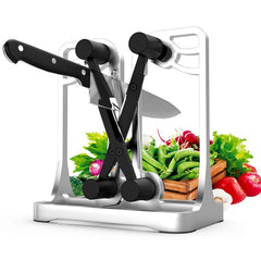 New Kitchen Knife Sharpener w/ Tungsten Steel Stone