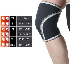 Thick Weightlifting Neoprene Knee Support Sleeves