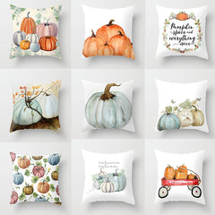 Autumn Pumpkin Pillow Cushion Cover