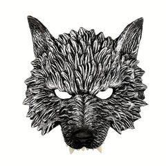 Halloween Wolf Half Mask