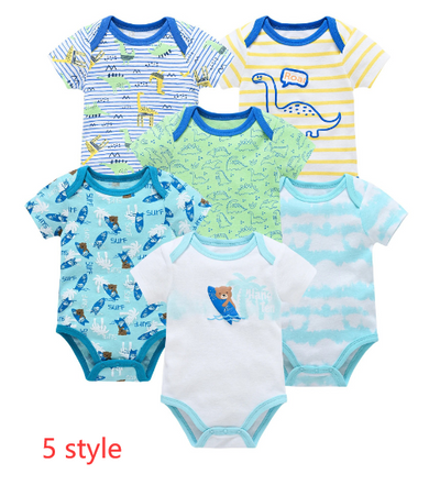 Baby Clothes 6-Piece Cotton Summer Set