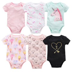 Baby Clothes 6-Piece Cotton Summer Set