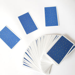 Bilingual Knight Tarot Cards in English & Spanish