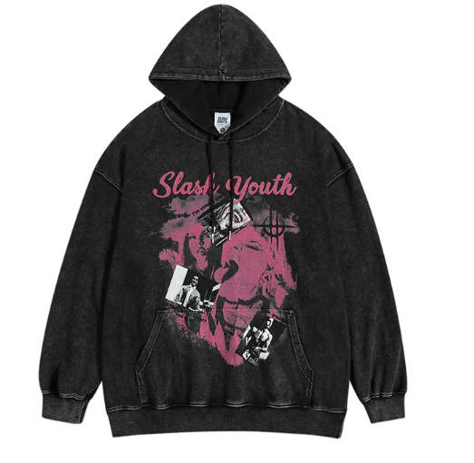 Retro Romance Couples' Hoodies