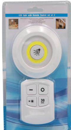 Dimmable LED Under Cabinet Light w/ Remote Control