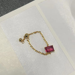 Modern Flex Chain Finger Ring
