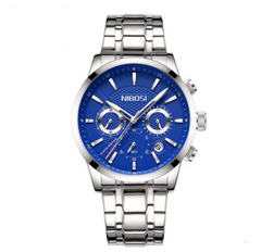Stylish Black Gold Steel Sports Watch