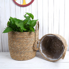 Creative Woven Rattan Flower Basket